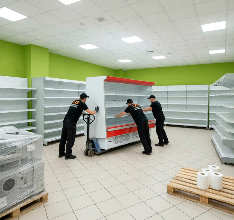 Переезд магазина в Кудымкаре